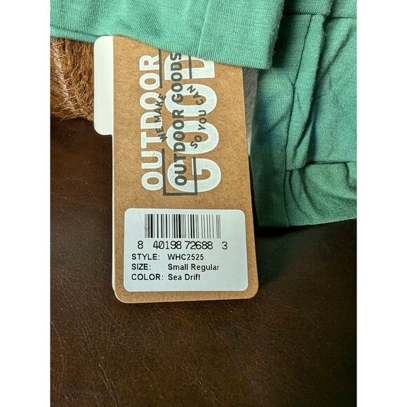 Duck Camp Women's Duck Camp Bamboo Crewneck Sweatshirt Sea Drift SMALL - Picture 3 of 3